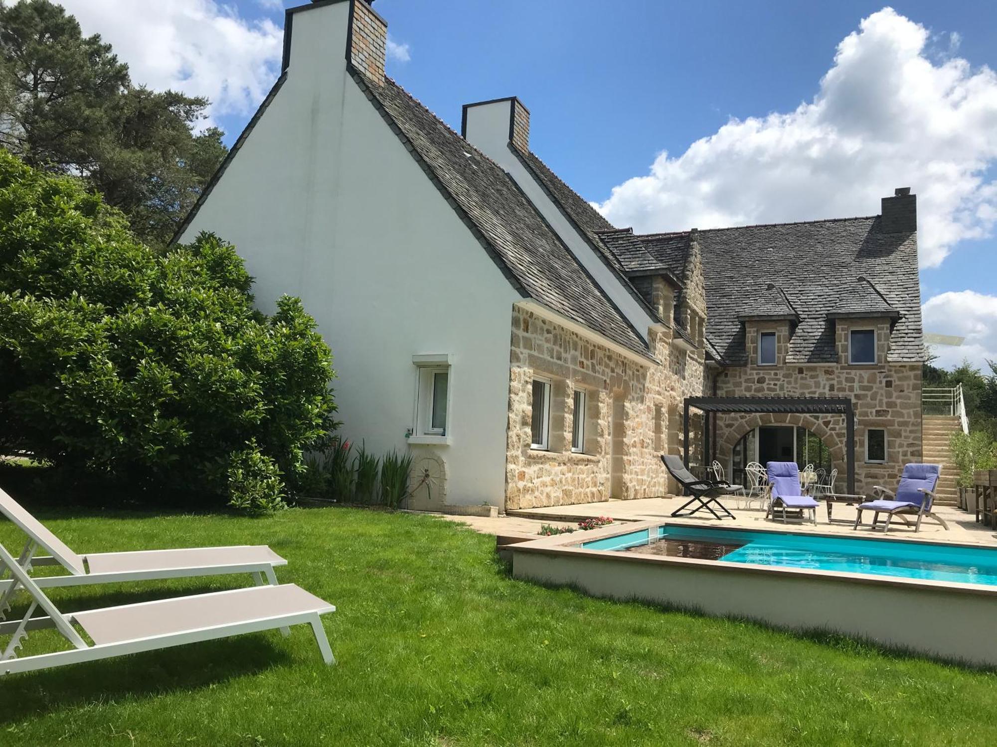 Le Pas Du Faon Bed & Breakfast Caudan Dış mekan fotoğraf